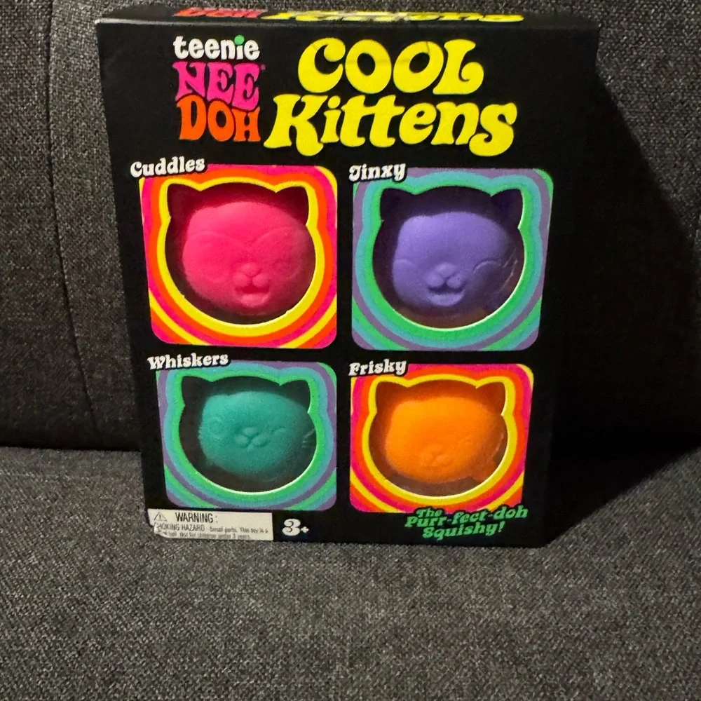 Brand new on the box NeeDoh Cool Kittens. Fast shipping.
